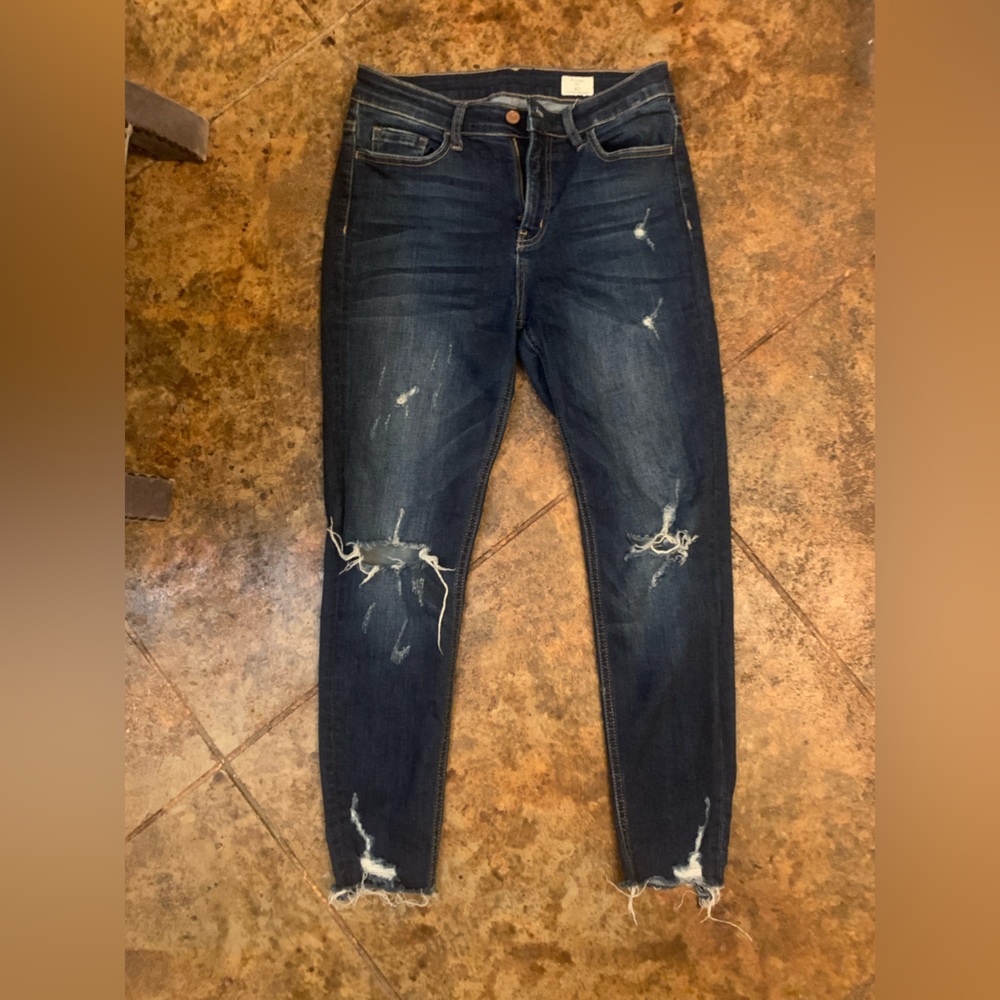 Bridge by Gly Curvy High Rise Ankle Skinny Jeans 27 never worn- original tags